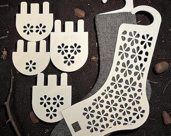 Adjustable Male Sock Blockers: Sizes 42-49 Knitting Accessories