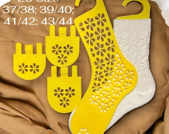 Adjustable Female Sock Blockers: Sizes 37-44, Knitting Accessories