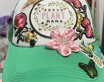 A Lil Bougie Glam Trucker Hat - Etsy display picture 1