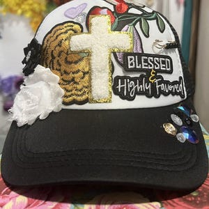 Blessed and Highly Favored Trucker Hat