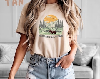 Nature T-Shirt: Outdoor Adventure, Wilderness Bear Graphic Tee
