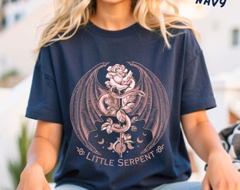 The Serpent and the Wings of Night T-shirt, Crowns of Nyaxia Licensed Merch