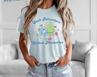Retro Nature Lover Shirt: Hiking Adventure Tee, Vintage Mountain Tee, Outdoor Adventure T-Shirt, Unisex Hiking Tee