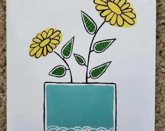 Flora: pinturas de plantas (fanzine de arte)