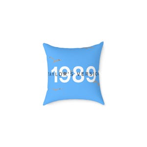 Taylor's Version 1989 Square Poly Canvas Pillow
