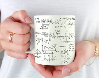 Personalized Math Teacher Mug Back to School Gift Custom teacher coffee cup gift for teacher math lover gift Custom Teacher gift