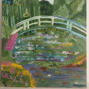 oil color painting: landscape