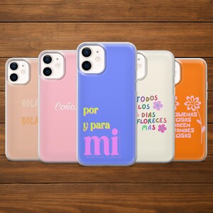 Spanish Quote Phone Case Latina Power Cover for iPhone 17Pro, 16, 15, 14, 13, 12, Samsung S25, S24, S23FE, S22, A16, A26, A56, Pixel 10, 9