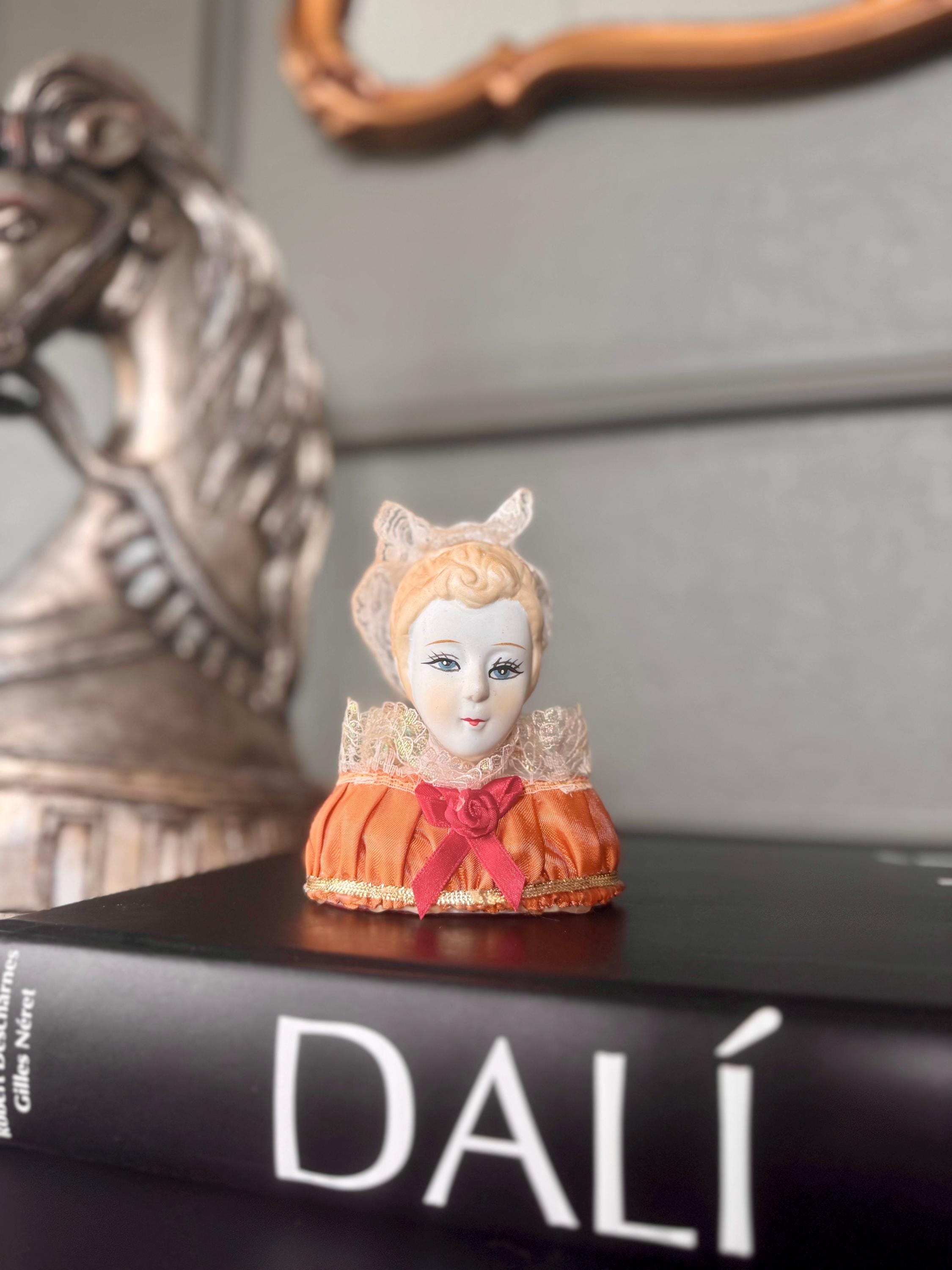 Lady Head Figurine - Etsy