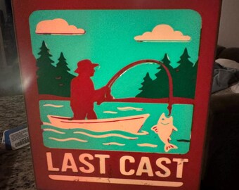 Caja de luz impresa en 3D