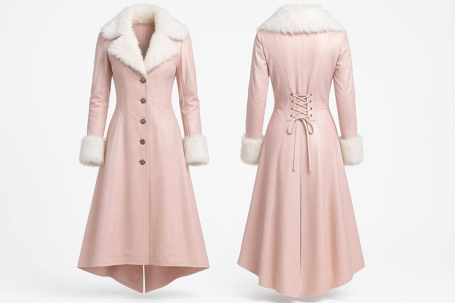 Pink trench coat - Etsy 日本