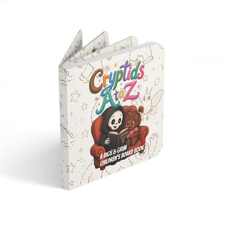 Whimsy Cryptids Cryptids A to Z - A Whimsical Cryptid Alphabet Board Book - Etsy