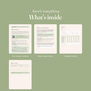 Weight Loss Planner, Fitness Journal for Women 40+ & Men 35+ | Calorie Deficit Tracker + Smart Calculator | Meal, Macro, Habit Tracker PDF image 5