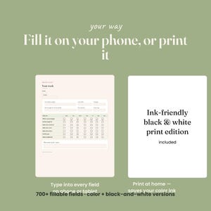 Weight Loss Planner, Fitness Journal for Women 40+ & Men 35+ | Calorie Deficit Tracker + Smart Calculator | Meal, Macro, Habit Tracker PDF image 2