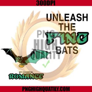 MCR Philly Png, My Chemical Romance 2025 Png, 2025 Black Parade Tour MCR Band, Unleash The F&#39;ing Bats  Png, Philly My Chemical Romance Bat