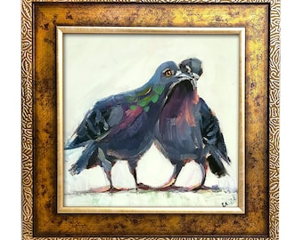 絵画 Smoking pigeon Smoking Pigeons' haven't painted any smoking pigeons in a while