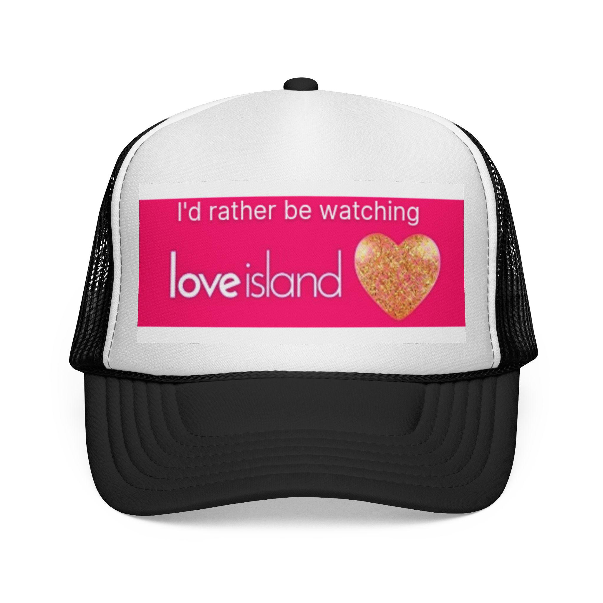 Love Island R Trucker Hat Love Island Trucker Cap, Beach Truck Hat
