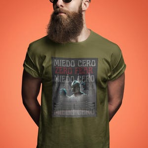 Lucha Libre T-Shirt – Miedo Cero Mexican Wrestling Art | Fun Gift for Wrestling Fans | Unique Luchador Shirt