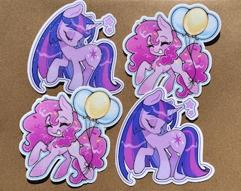 my little pony vinyl stickers ~3 inch