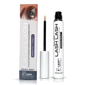 Eyelash & Eyebrow Growth Serum: Hyaluronic Acid, Fuller Lashes (6-Month Supply)