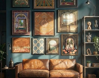 65 Ottoman Heritage Art Prints - Vintage Decor Set (Digital Download)