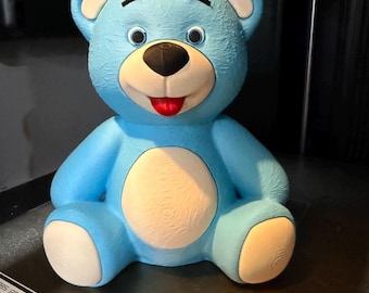Hidden Stash Teddy Bear | Secret Storage Bear | Cute Hidden Compartment | 3D Printed Stash Jar | Funny Gift | Desk Decor | Secret Safe Conta