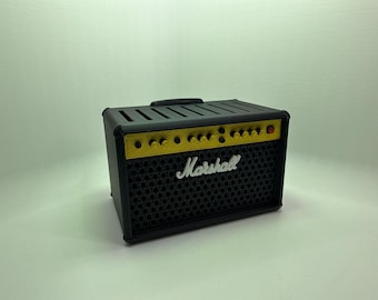 3D Printed Mini Guitar Pick Holder | Amp-Style Plectrum Storage