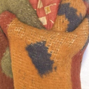 Antique Vintage Skookum Bully Good Indian Doll 10.5 Signed Janice Green image 4