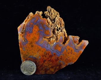 Cathedral Plume/Moss Agate Slab