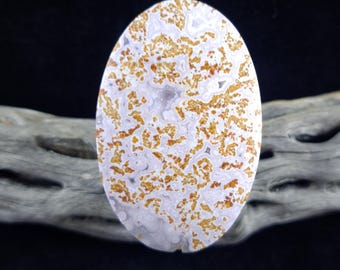 Calico Lace Agate Cabochon