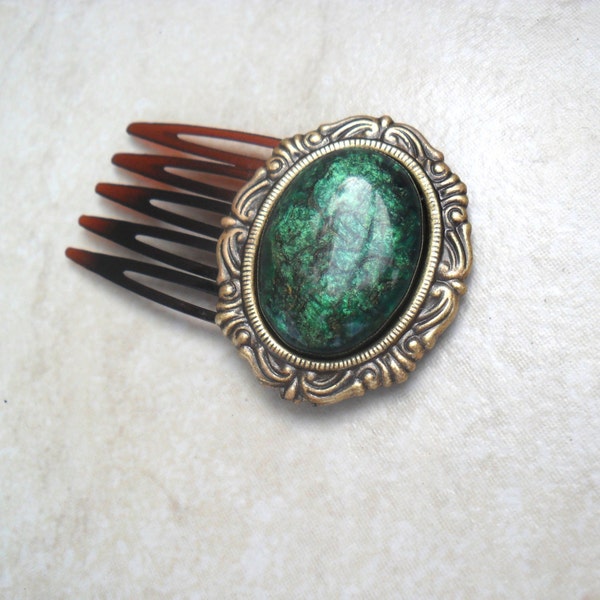 Aria Vintage Comb Green