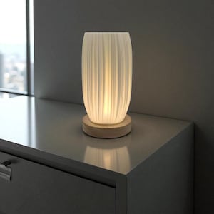 Antique Bedside Table Lamp | Vintage Desk Night Light for Bedroom, Living Room or Office | Unique Gift for Mom, Dad, Her | Cozy Home Decor