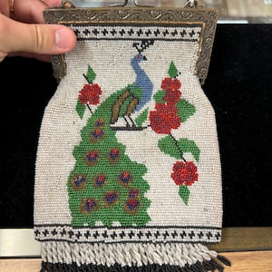 Peacock Purse C.1900-1920