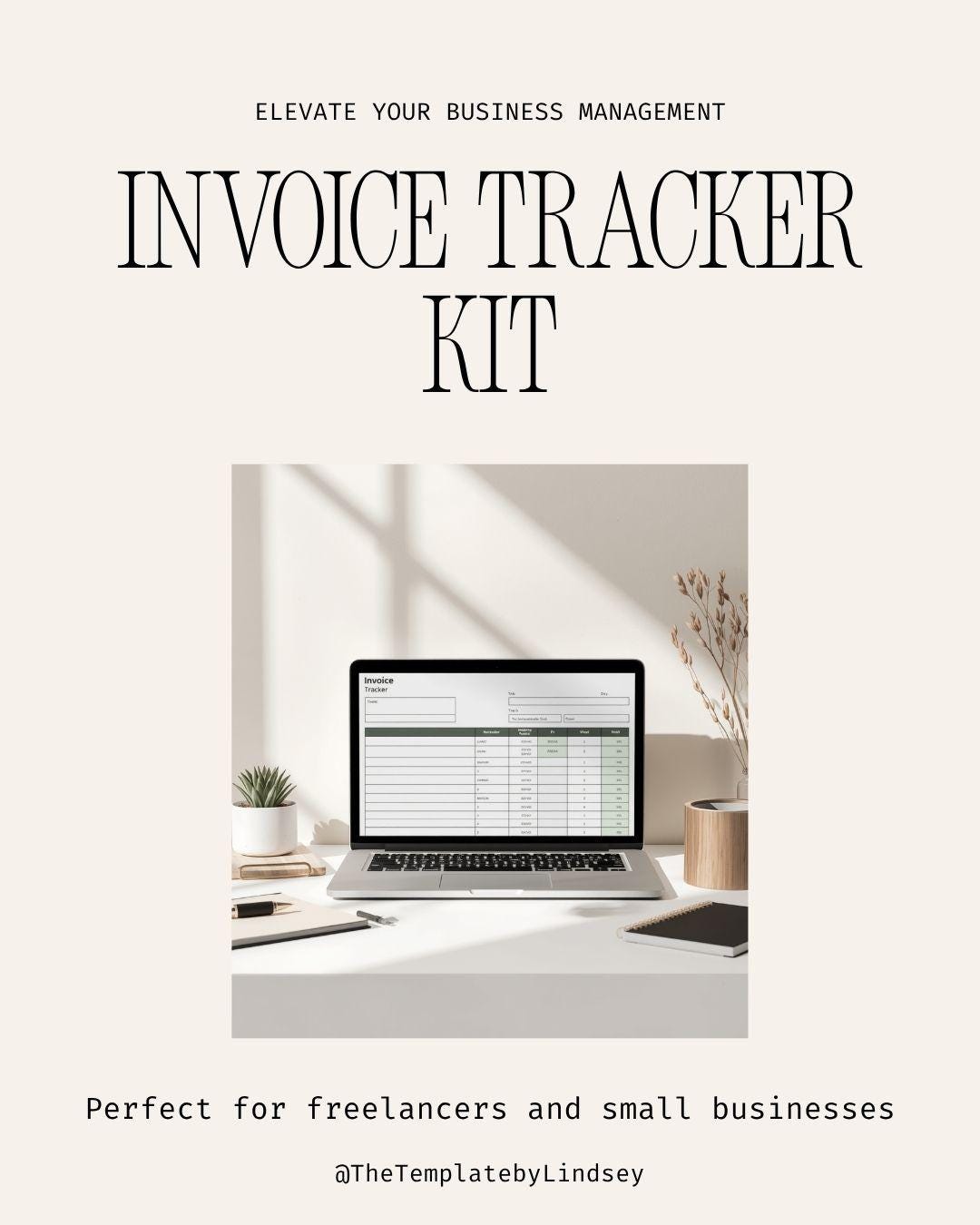 Invoice Tracker Template | Excel Small Business Payment & Income ...