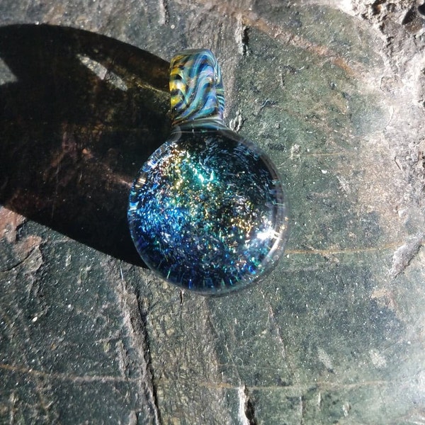 Super Sparkle Dichroic Pendant