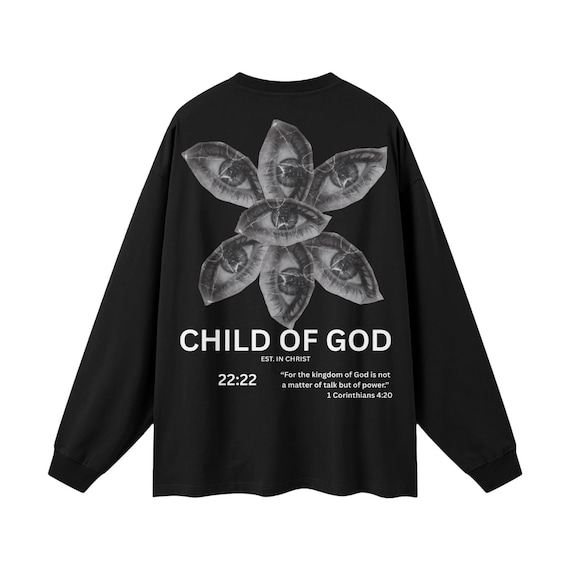Streetwear Unisex Cotton Long Sleeve Tee