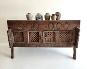 Damchiya Console Rustic Tribal Furniture Antique Console India Furniture Mirrorwork