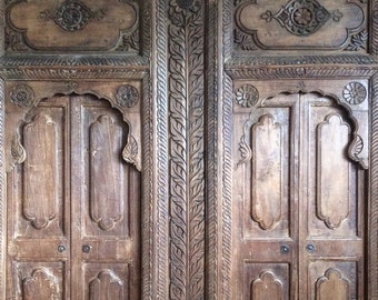 Wall Panel Antique Teak Panel India