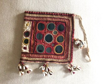 Tribal Textile Banjara Purse  India Textile Collectors Banjara Shipping Included