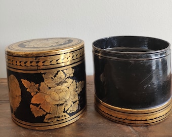 Lacquerware Antique Shwe Zawa Kun-it Box
