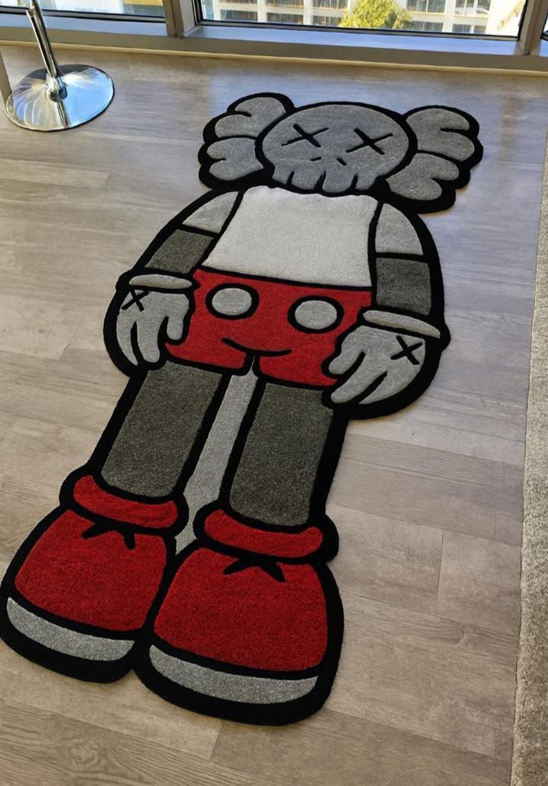 Esty Rugs Characters Hand Tufted Cartoon Character Rug – Custom Shaped Pop Art Carpet - Etsy