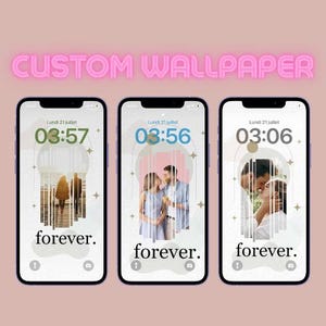 iPhone Wallpaper – Editable Canva Template | Girly Preppy Aesthetic Phone Background | Minimal Wallpaper | Instant Download