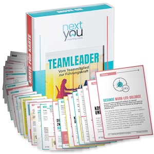 Teamleader – Kartenset für moderne Führung | 27 Karten mit Impulsen, Reflexionen & Aufgaben für Führungskräfte und Teamverantwortliche