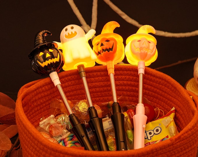 Cute Halloween Pumpkin Lantern ,Ghosts LED lights,Hallowee Hand-cranked toys,Halloween Fall Decor ,Halloween Gift ,Halloween Party Favors