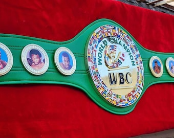 WBC世界ボクシング選手権ベルト 大人用サイズ レッドレザー - Etsy 日本