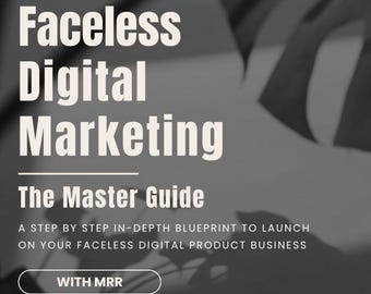 Escape the 9-5: Your Faceless Marketing Guide to Passive Income, Master Resell Rights & PLR, Ebook and Canva Template