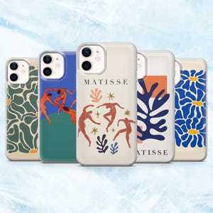 Henri Matisse Phone Case Fauvism Art Matisse Cover for iPhone 16, 15, 14, 13, 12, 11 Samsung S25, S24, A16, A56 Pixel 9A, 9Pro XL, 8A 8Pro