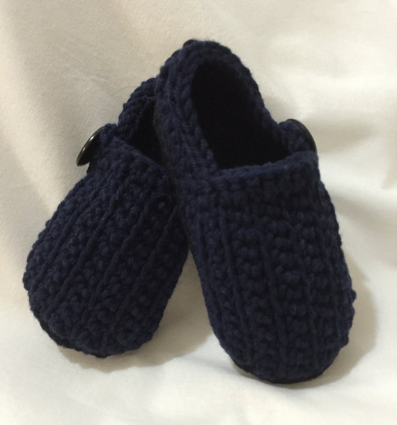 baby loafers black