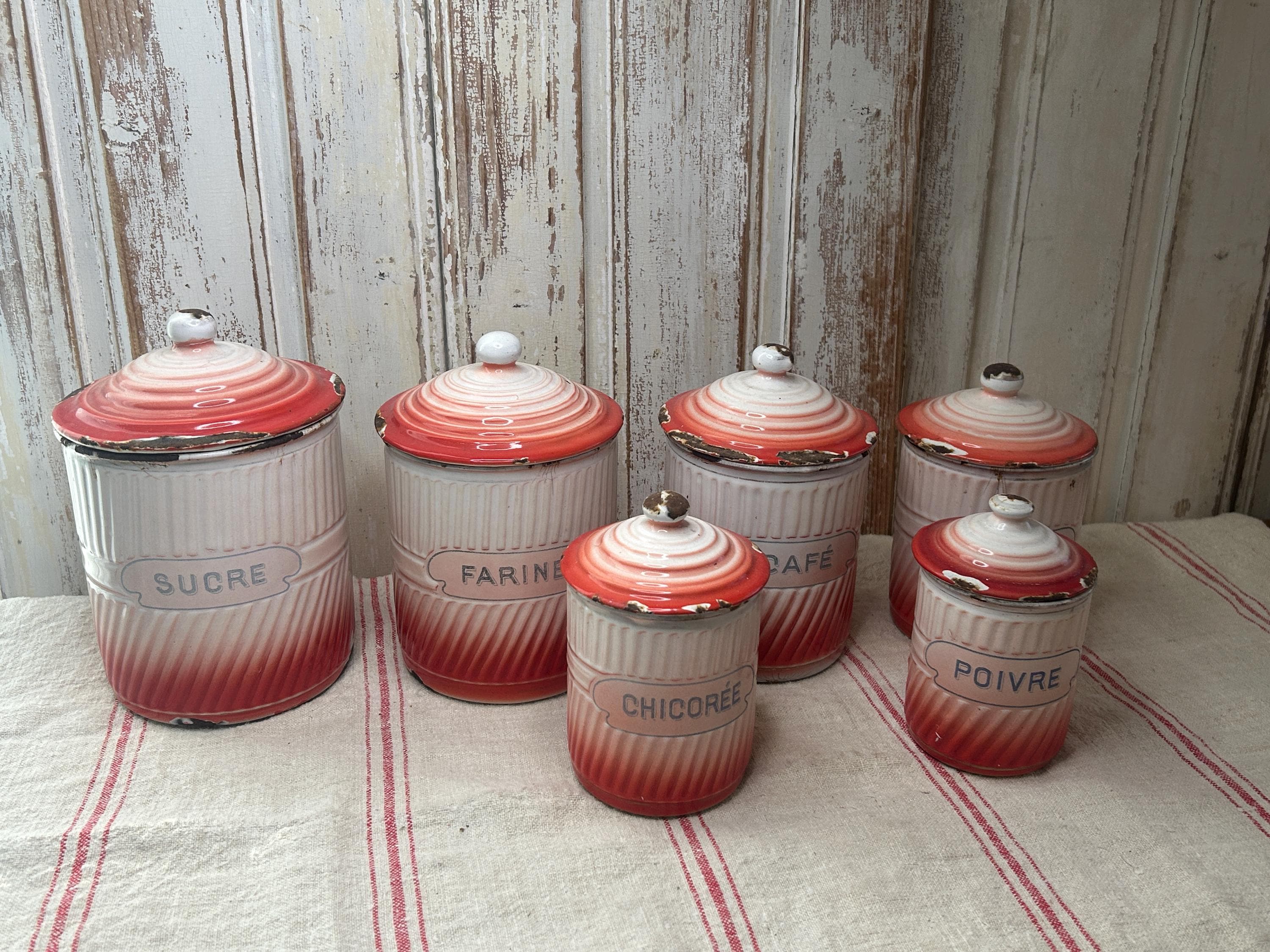 French Chicoree Canister - Etsy
