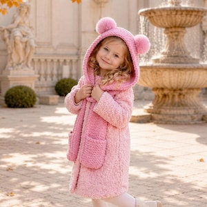 Hooded Scarf Knitting Pattern with Pocket | Hoodie Scarf PDF | Garter Stitch | Kids Teens Adults